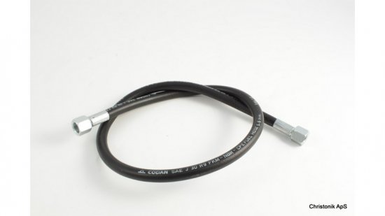Slang, T-loop 800mm 1/4"-1/4" Thermo