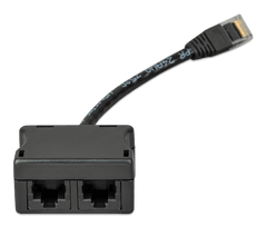 RJ45-splitter 1xRJ45 male/15cm