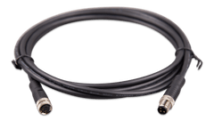 M8 circular connector Male to Female 3 pole 2 m (2st)
