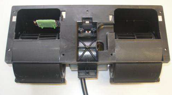 Dubbelradialfläkt 12V 1150m³/h