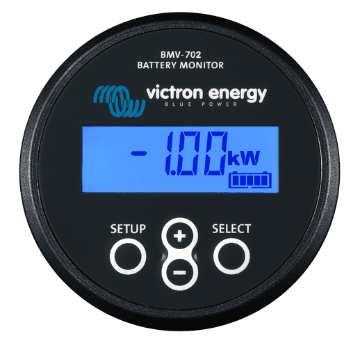 Battery Monitor BMV-702 BLACK inklusive 500A shunt