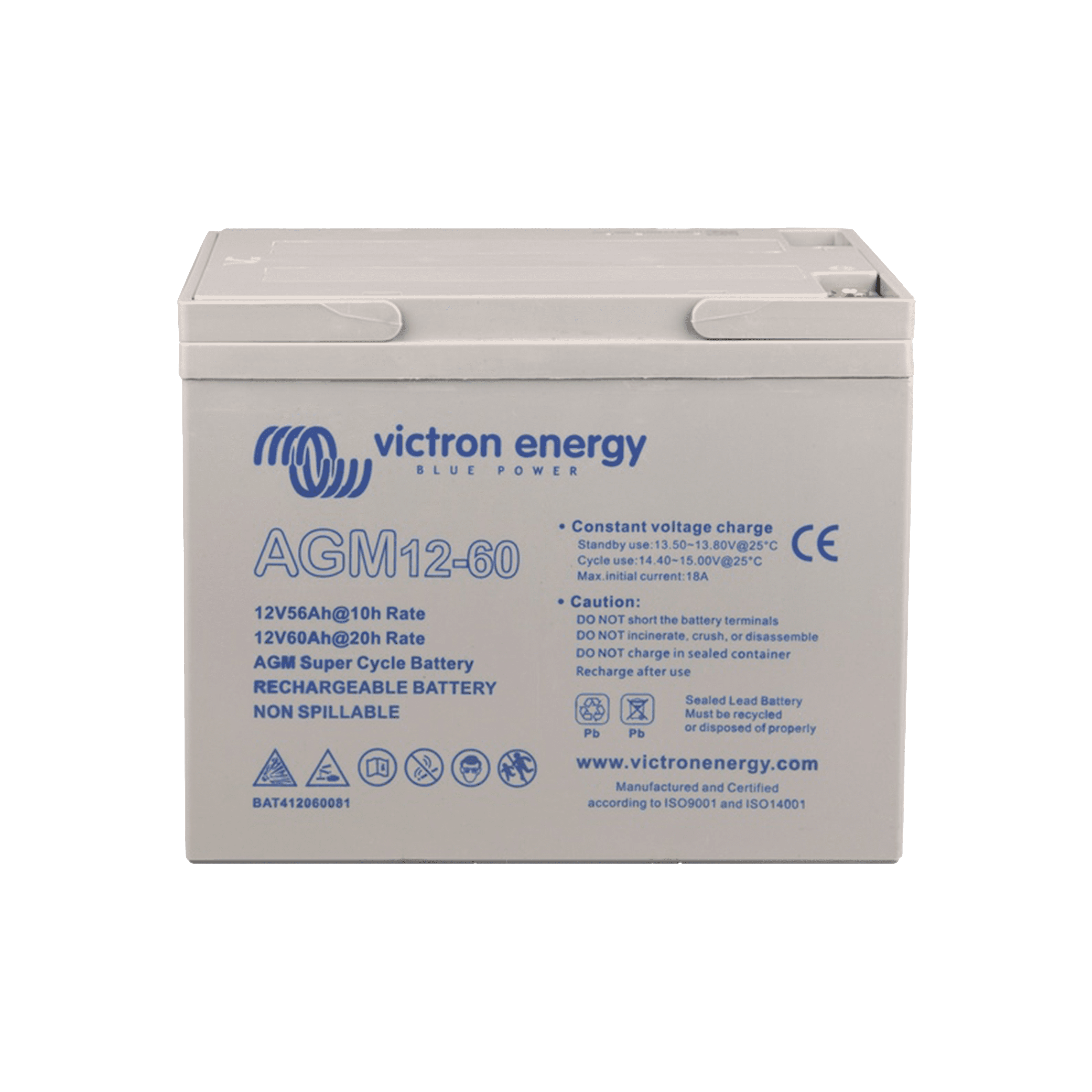 AGM Super Cycle Batteri 12V/60Ah