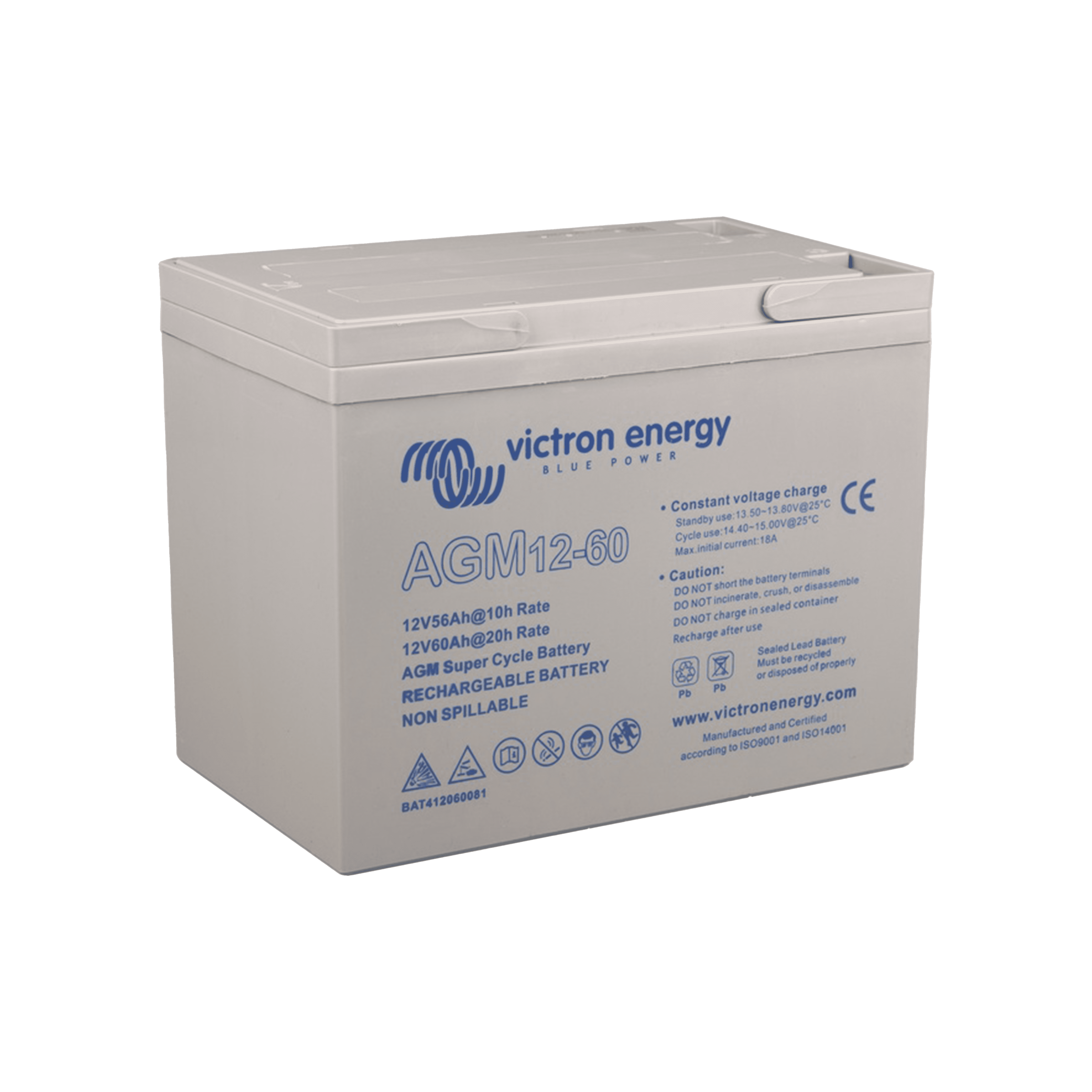 AGM Super Cycle Batteri 12V/60Ah