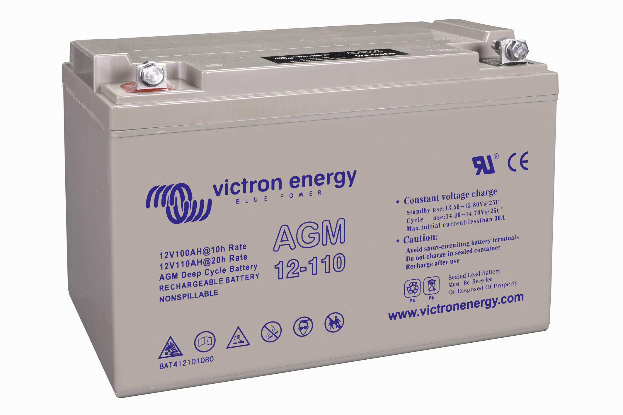 AGM Deep Cycle Batteri 12V/110Ah