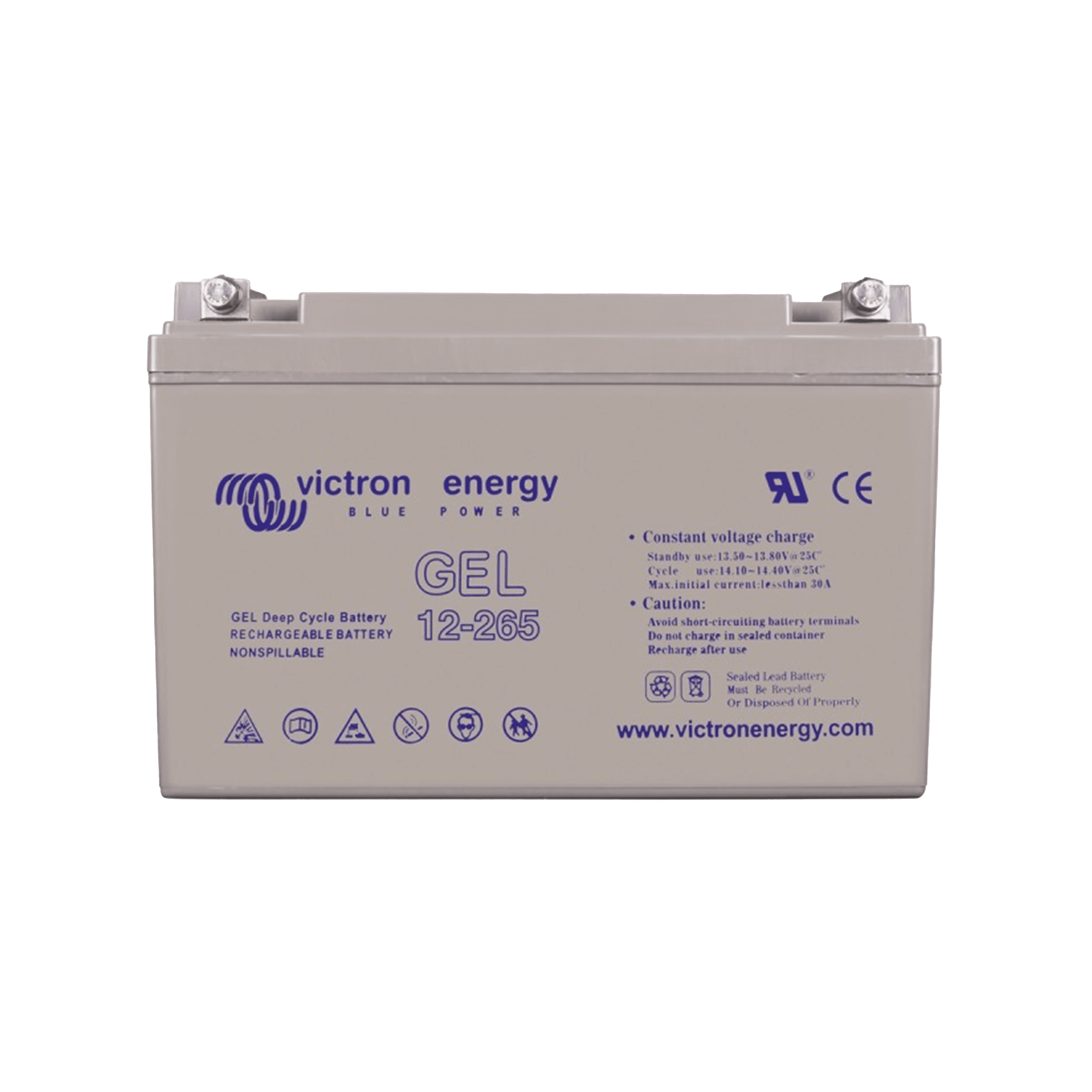 Gel Deep Cycle Batteri 12V/265Ah