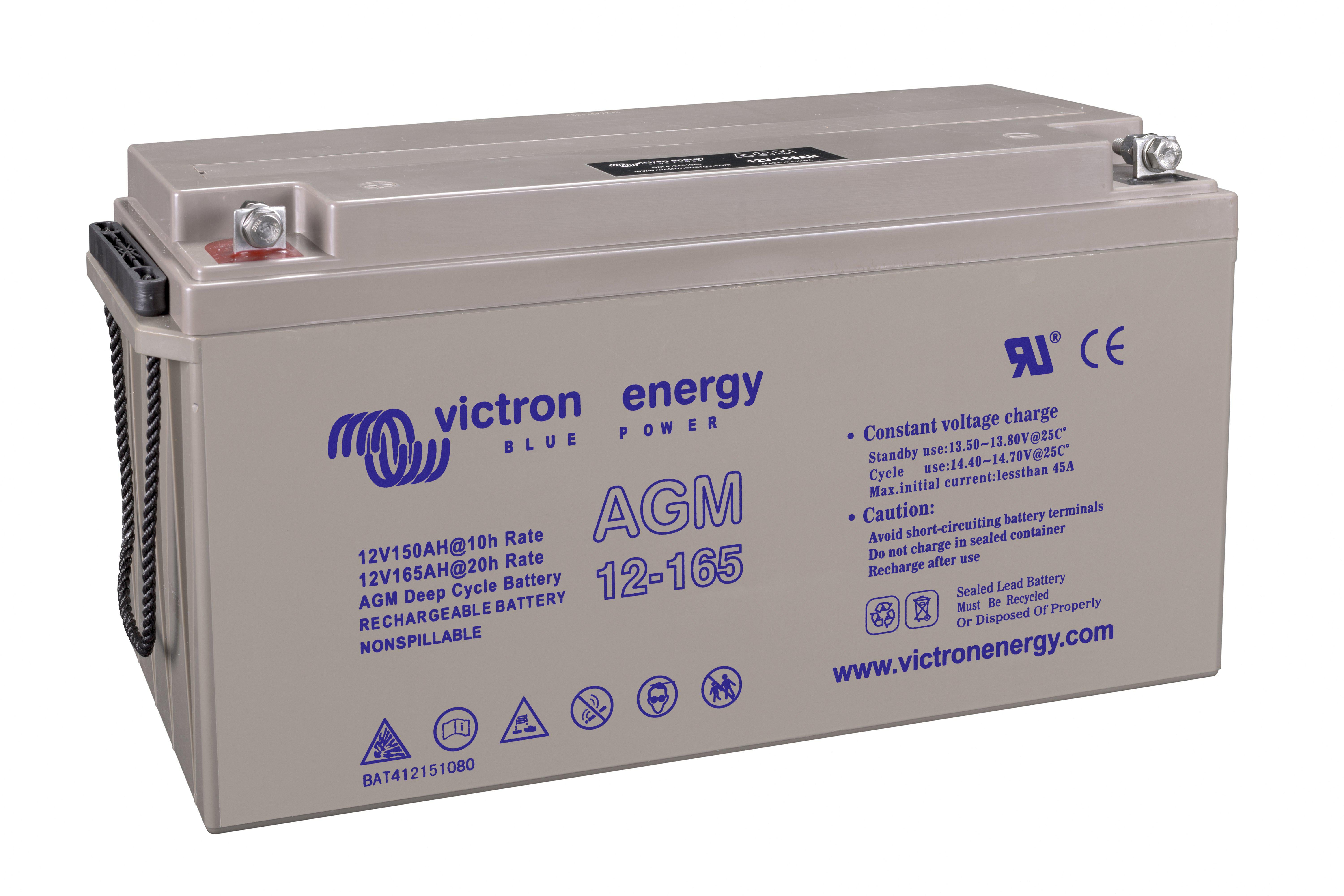 AGM Deep Cycle Batteri 12V/165Ah