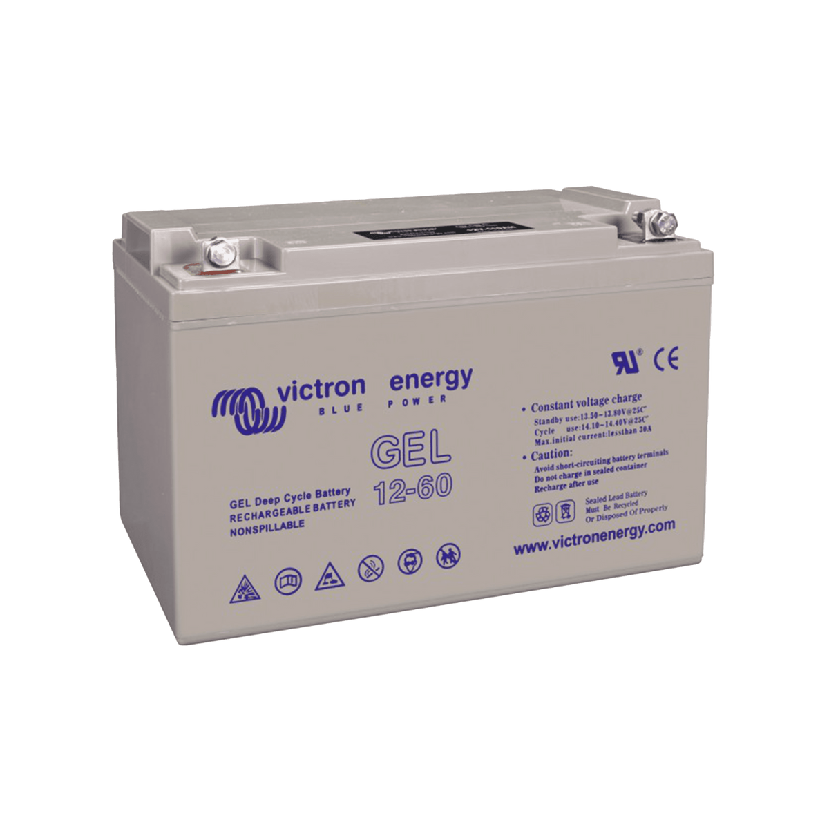 Gel Deep Cycle Batteri 12V/60Ah