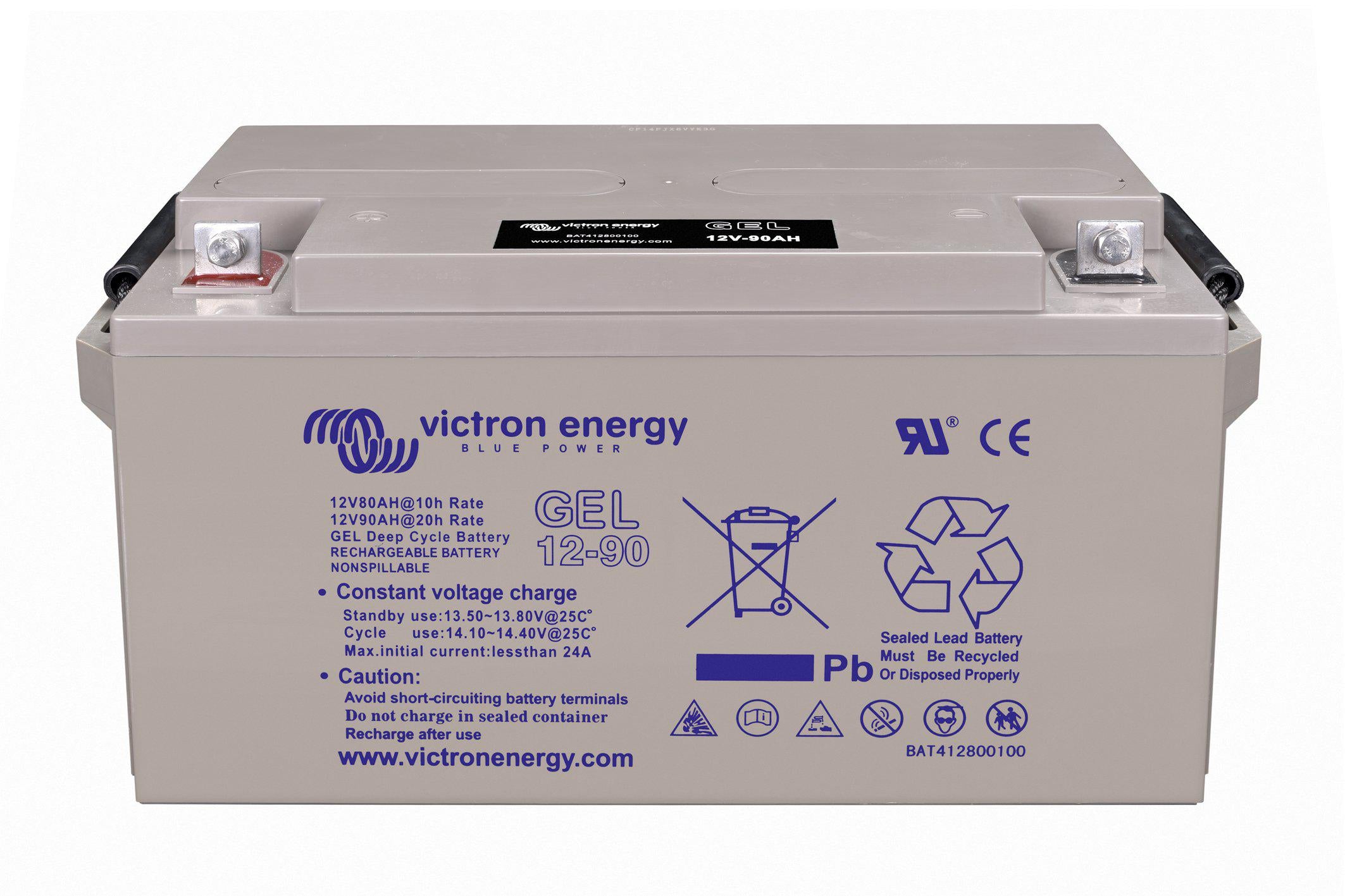 Gel Deep Cycle Batteri 12V/90Ah