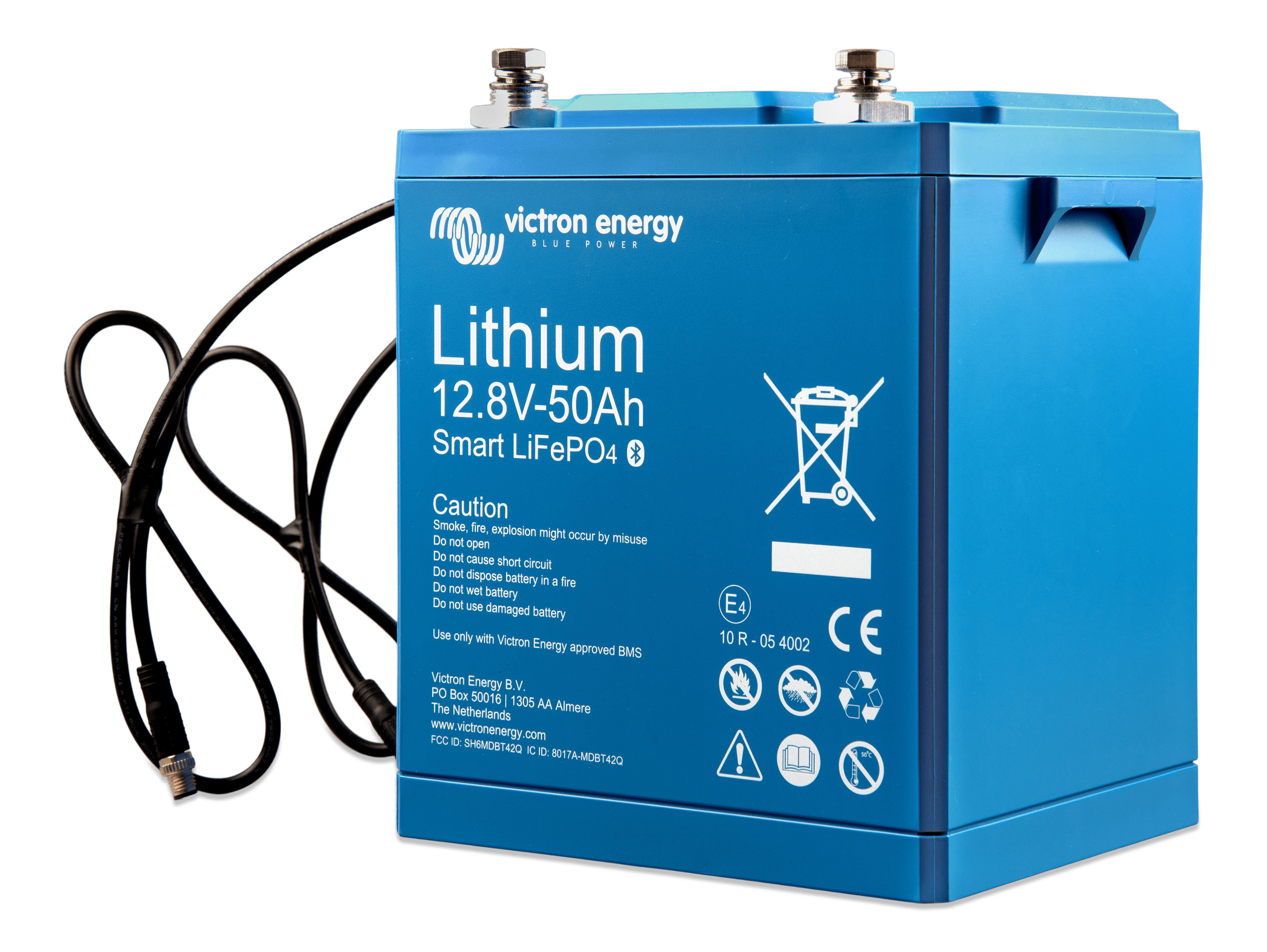 Lithium Batteri Smart 12,8V/50Ah