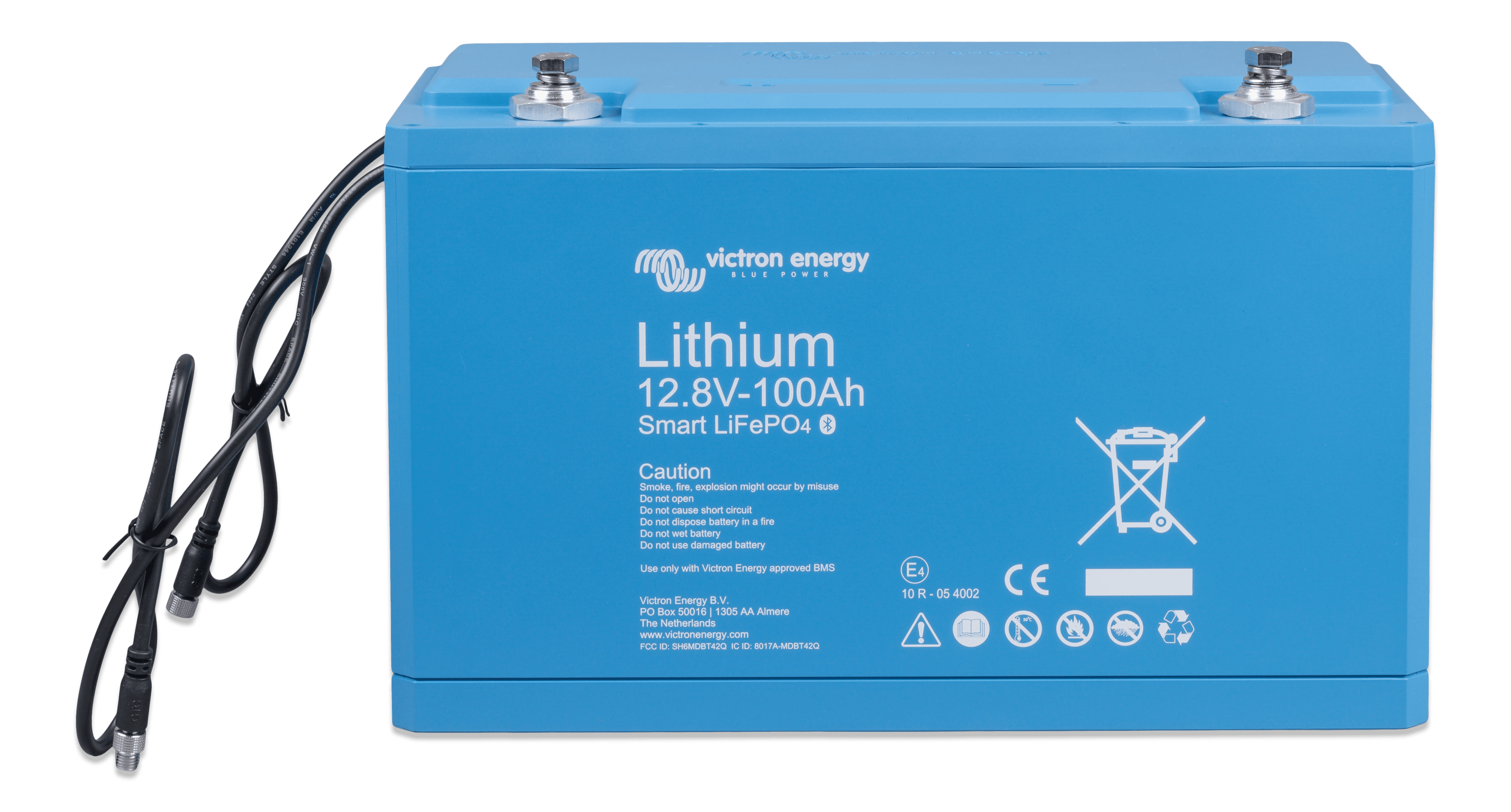 Lithium Batteri Smart 12,8V/100Ah