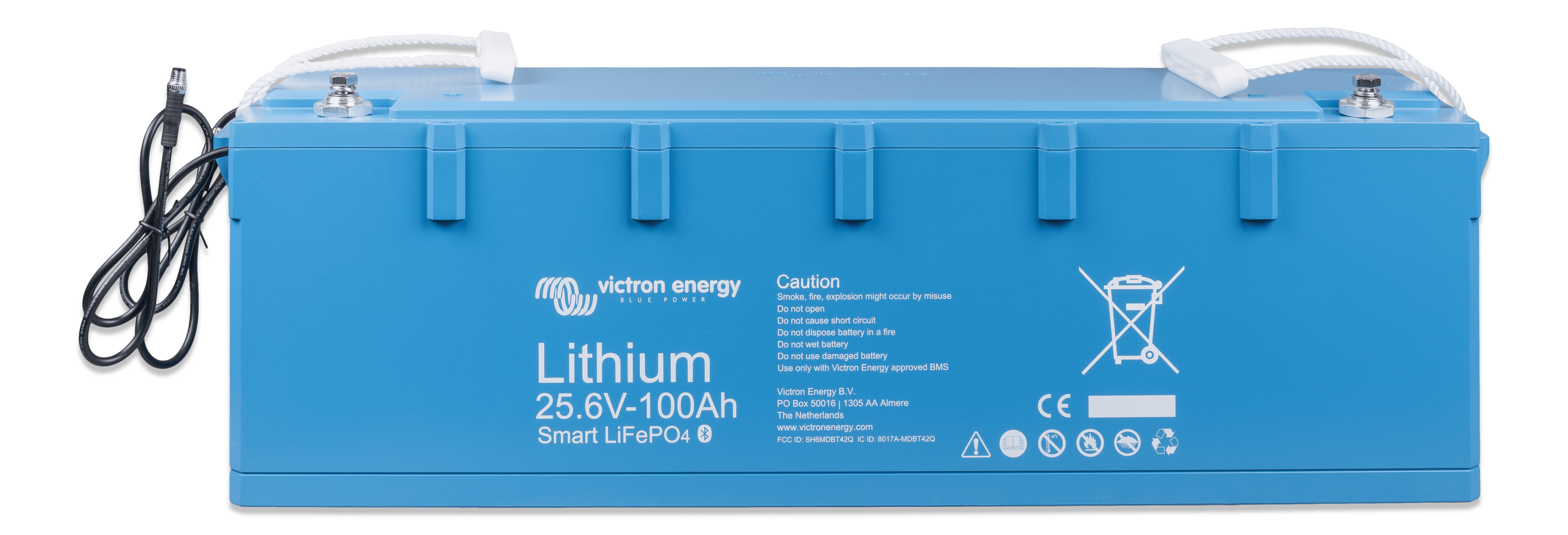 Lithium Batteri Smart 25,6V/100Ah