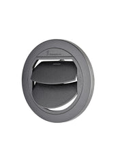 Galler 75/90mm stängbart Svart