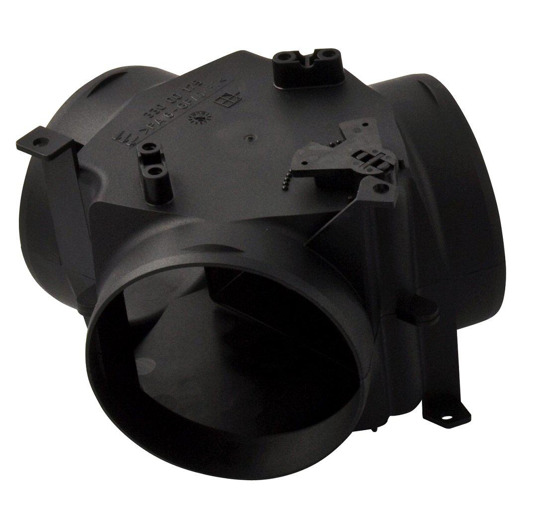 Spjällhus 60mm plast