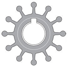 Impeller F5B Nitril