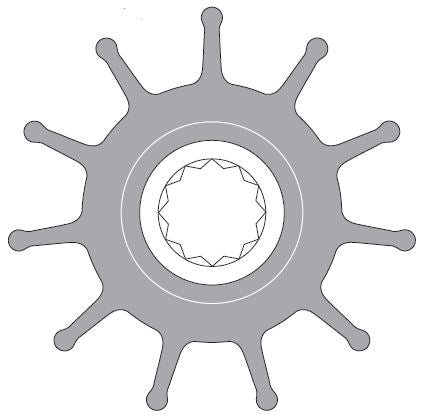 Impeller F9B Neopren