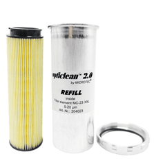 Oljefilter opticlean MC-23 refill kit (ersätter 4-D129)