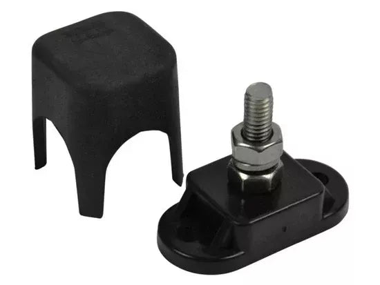 BEP Insulated Studs Single 1x6mm Negative Black Wi