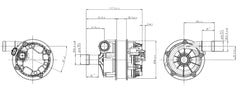 Vattenpump U 4850 12V EC-motor