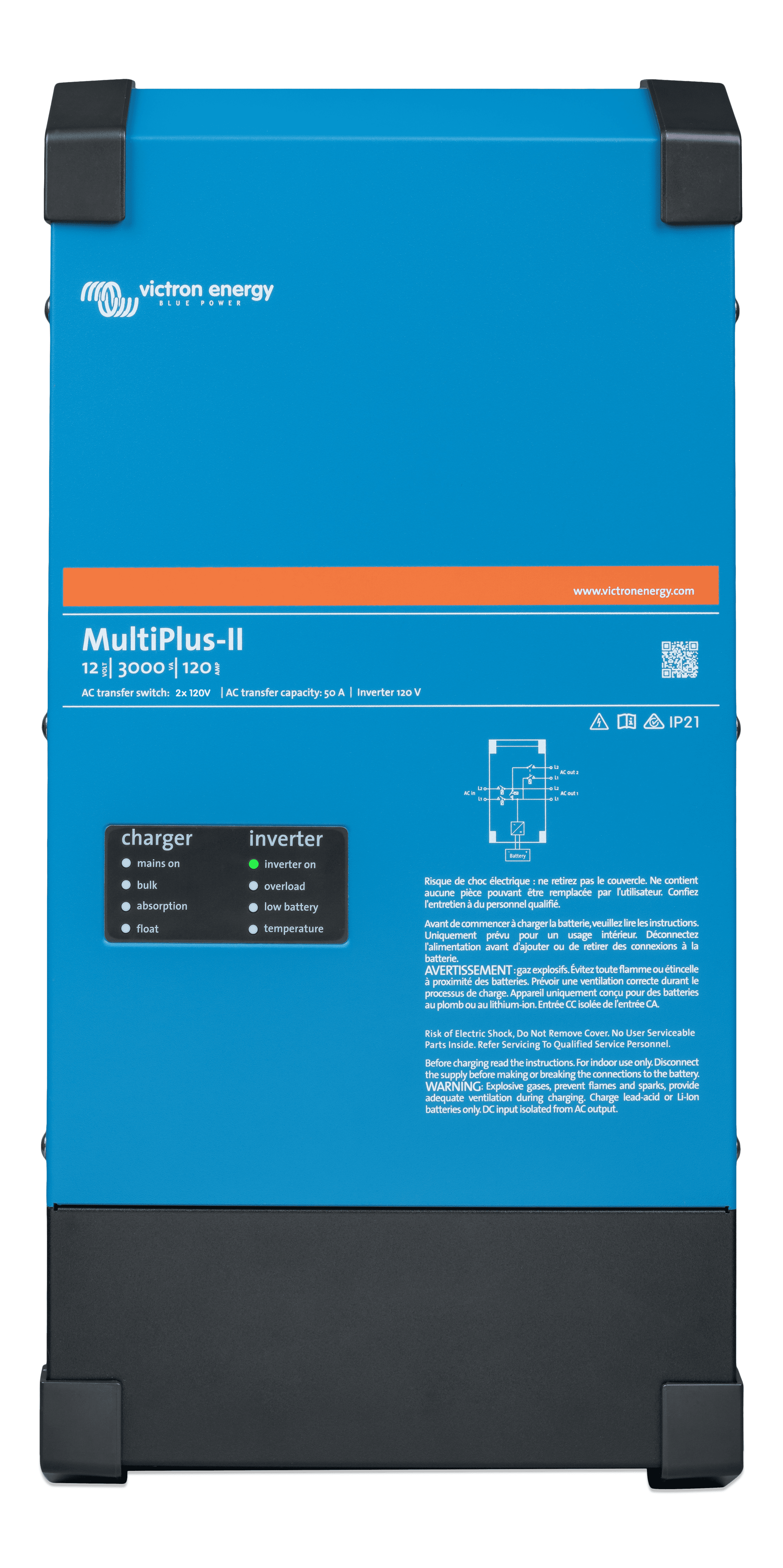 MultiPlus-II 12/3000/120-50 2x120V