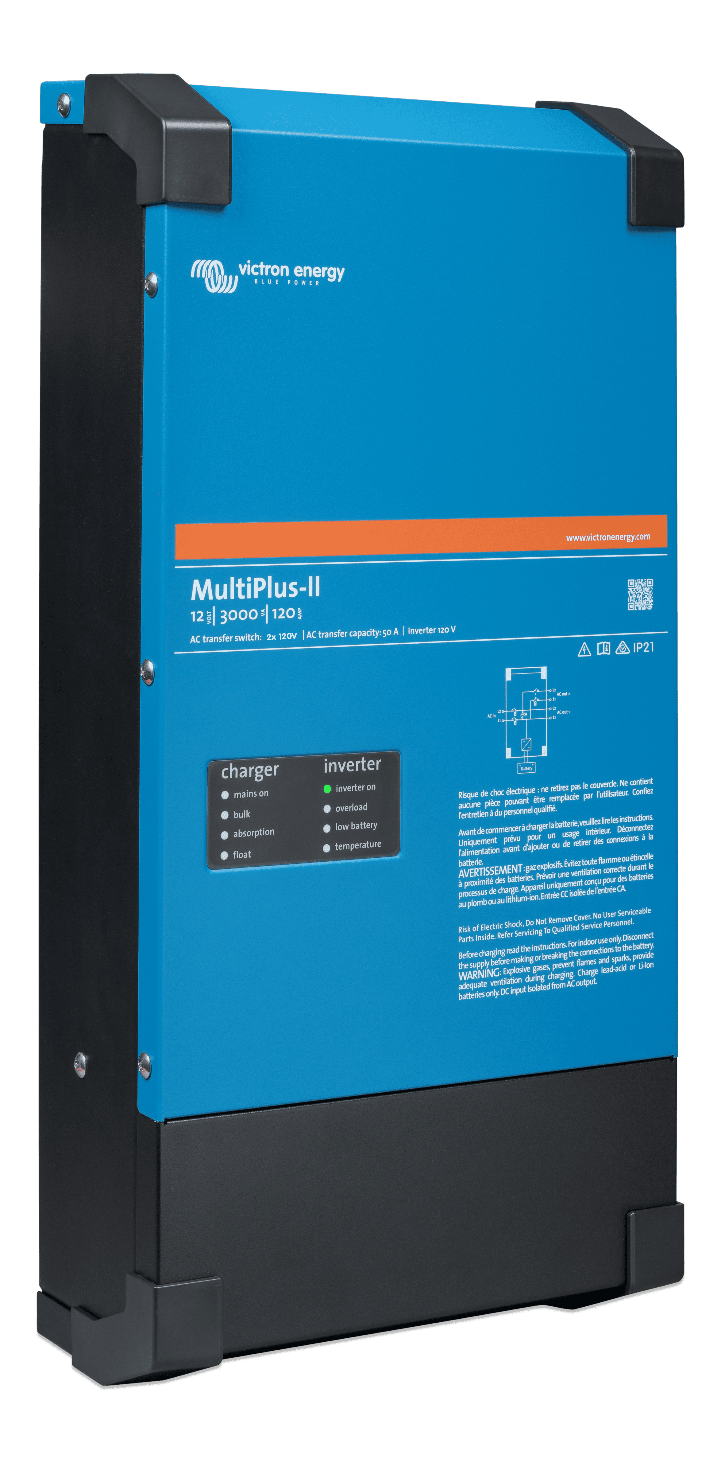 MultiPlus-II 12/3000/120-50 2x120V