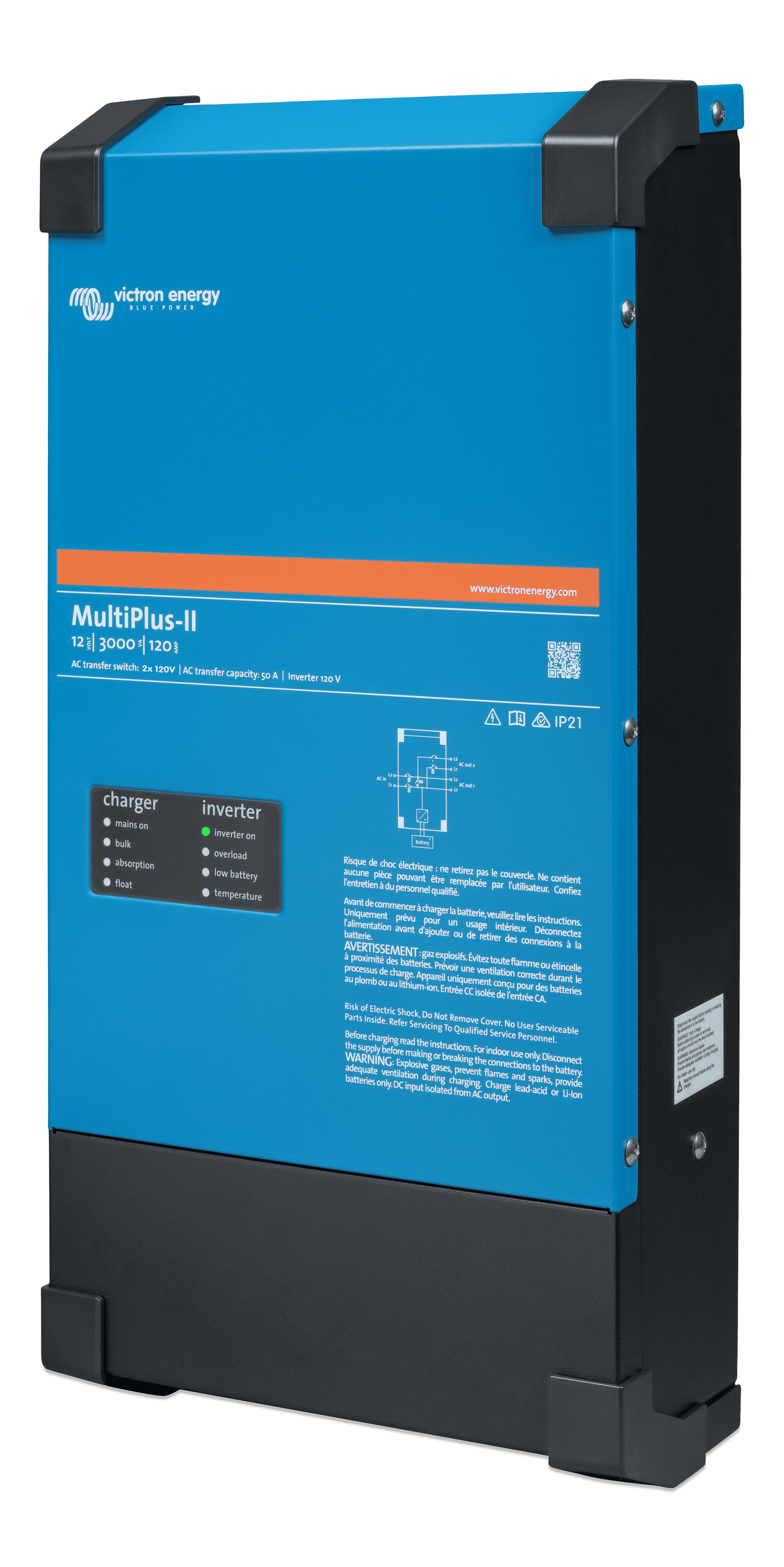 MultiPlus-II 12/3000/120-50 2x120V