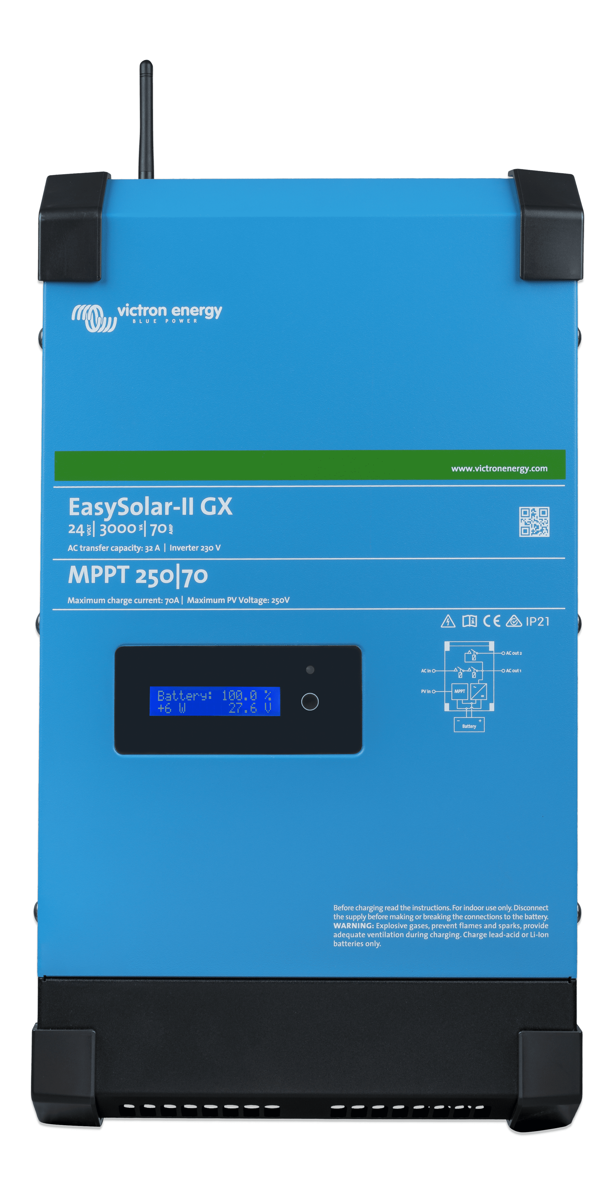 EasySolar-II 24/3000/70-32 MPPT 250/70 GX
