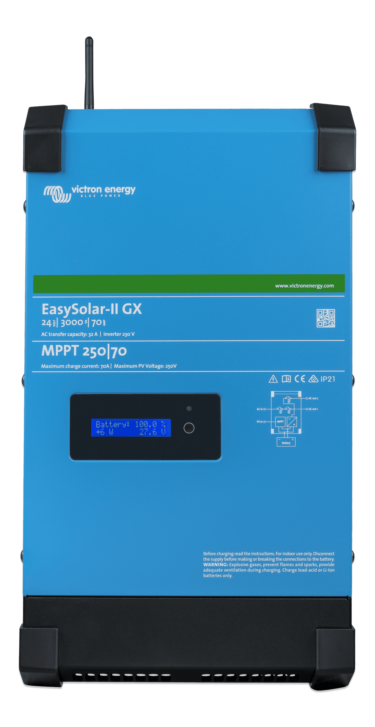 EasySolar-II 24/3000/70-32 MPPT 250/70 GX