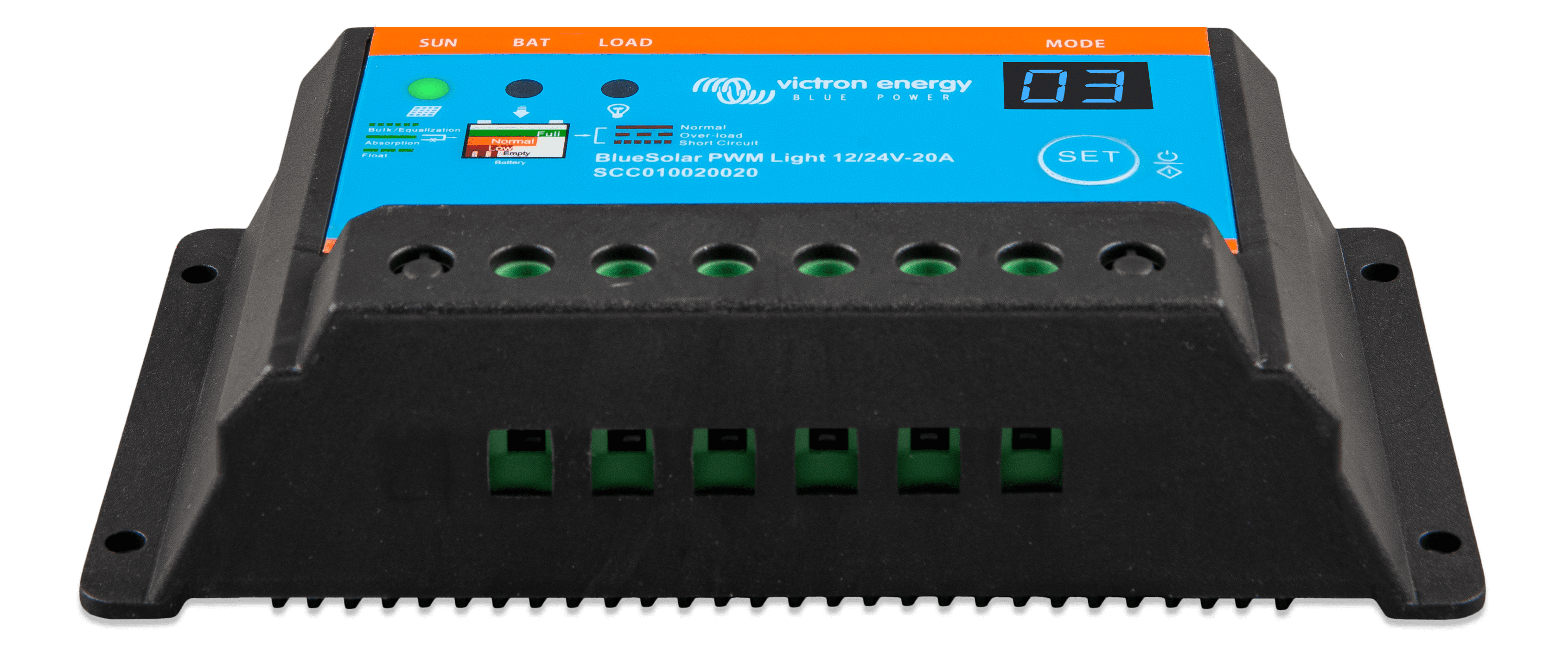 BlueSolar PWM-Light 12/24V-20A