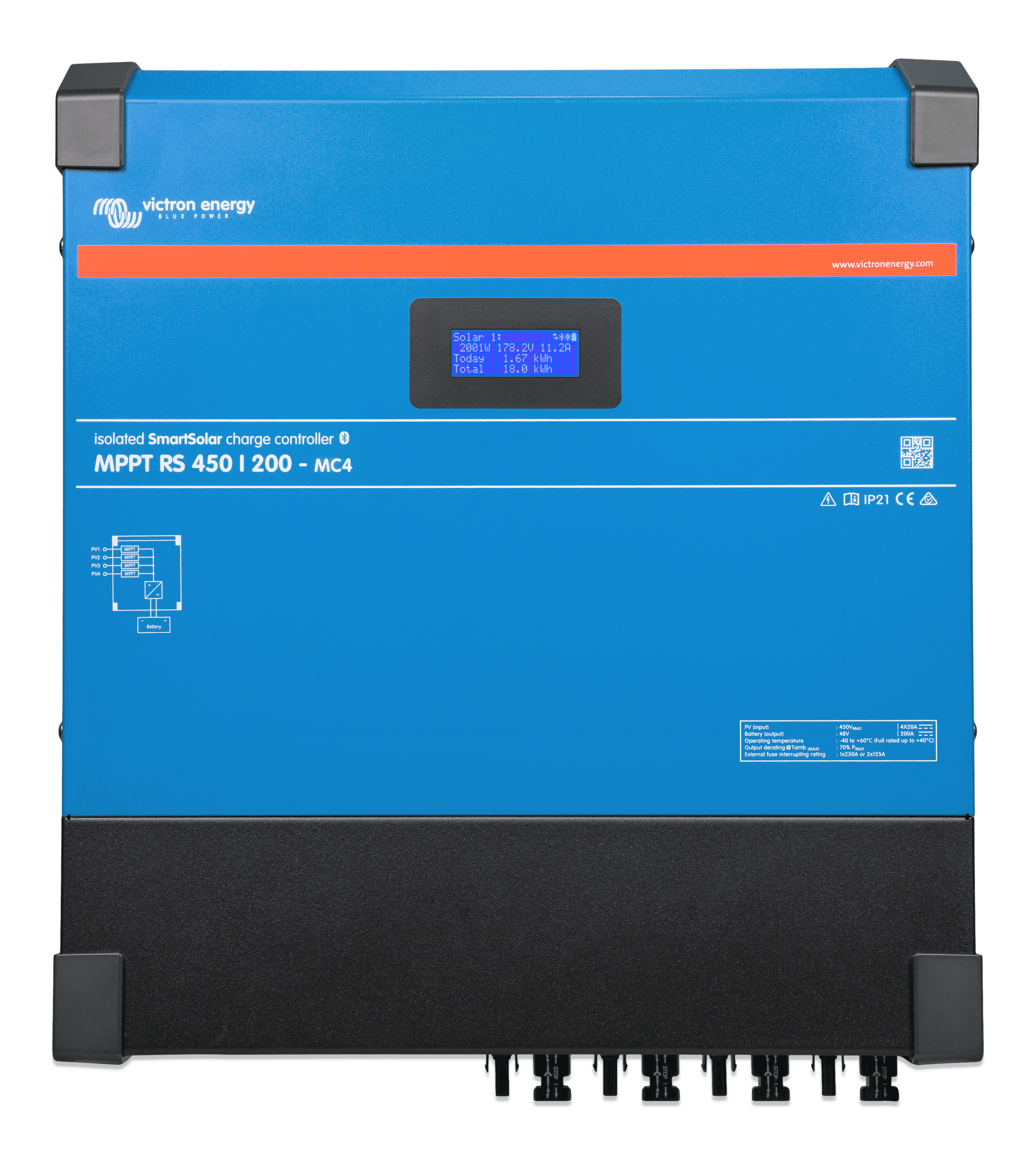 SmartSolar MPPT RS 450/100-MC4