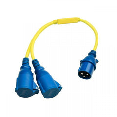 Splitter Cord 16A/250V-CEE plu
