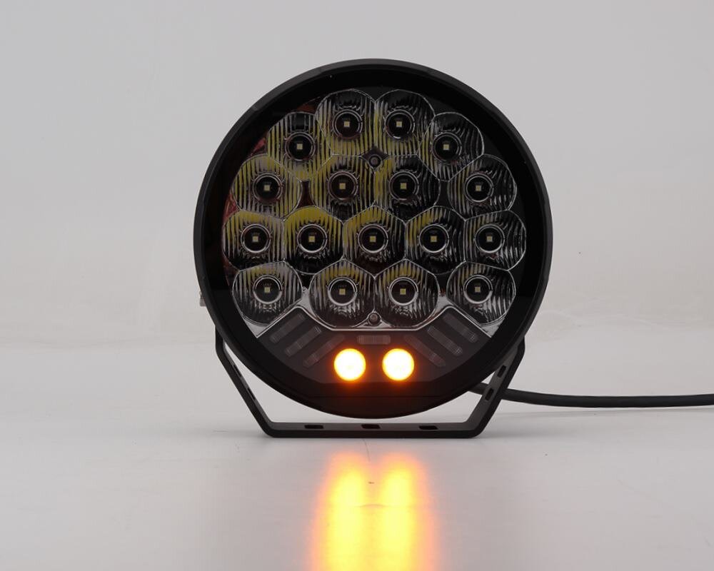 V-Sight ROADKING 9″ LED-Extraljus med blixtljus och positionsljus