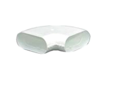 Oval böj 90°