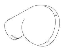 Luftintagshuv Ø 60 mm DualTop