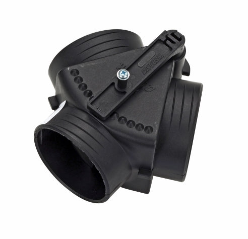 Förgrening med spjäll 3xØ55 mm