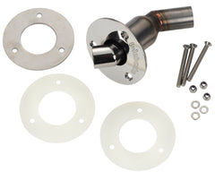 Bordsgenomföring Ø24mm rostfri