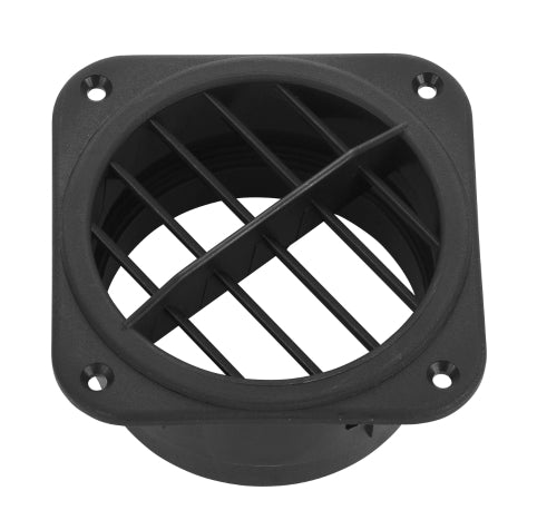 Utsläpp Ø 90mm / 45° svart