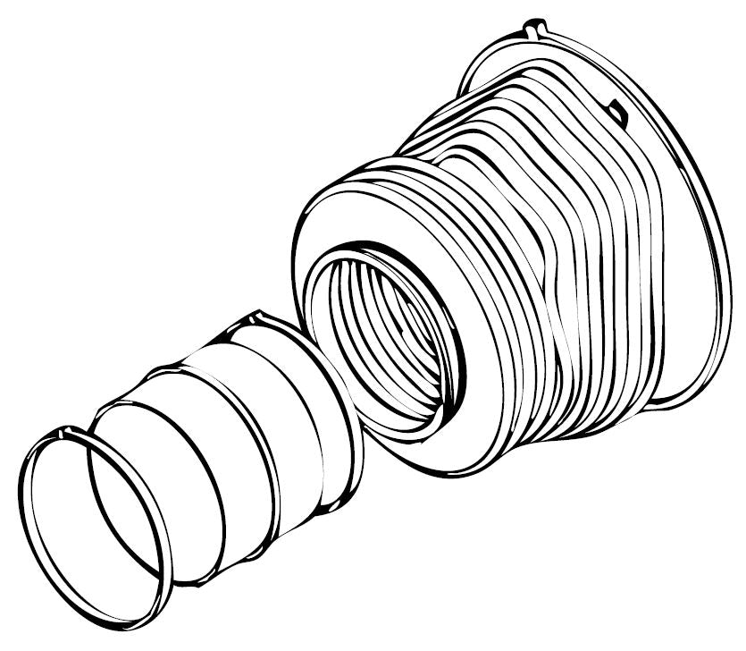 Luftintagsbälg Dual Top