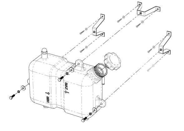 Expansionstank Horisontell