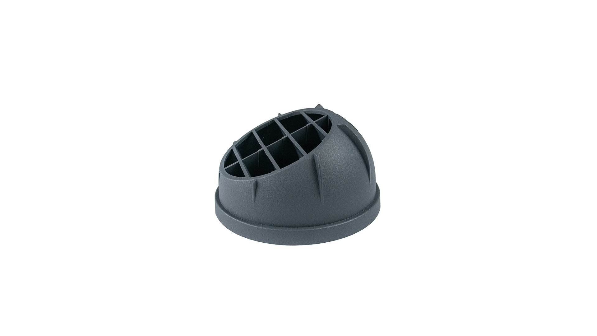 Semicircular air grille