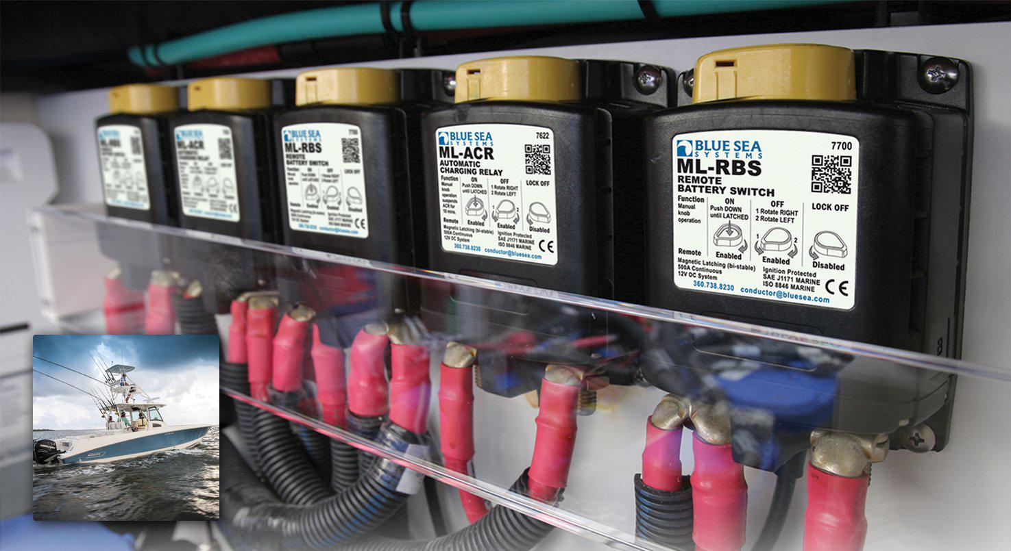 BSS Solenoid ML 500A 12V RBS With Manual Control (incl 2145-BSS Switch)