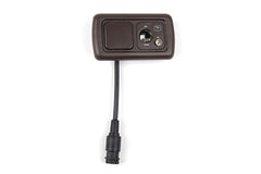 Vägguttag Brun inf dub 230/12V