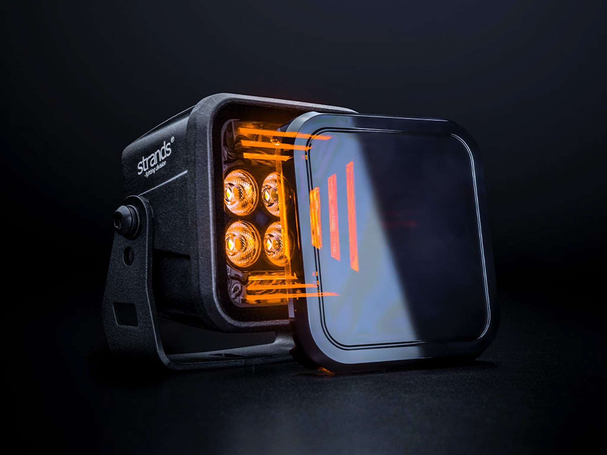 DARK KNIGHT FORTEX ARBETSLJUS 38 W  ORANGE