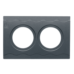 BEP Panel Plate Contour Connect 2x Holes For Panel