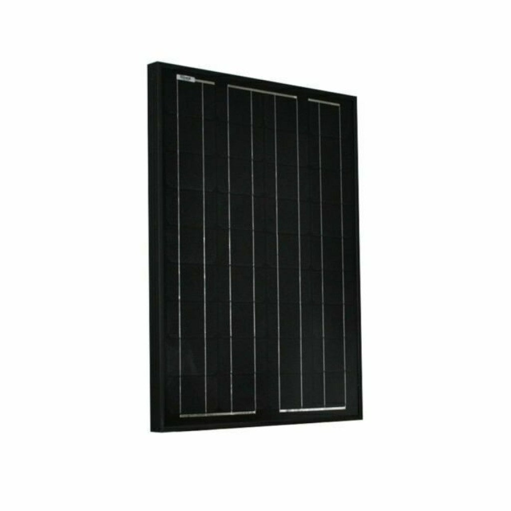 Solpanel mono 50W svart