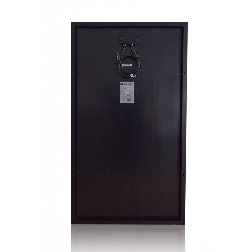 Solpanel mono 80W svart