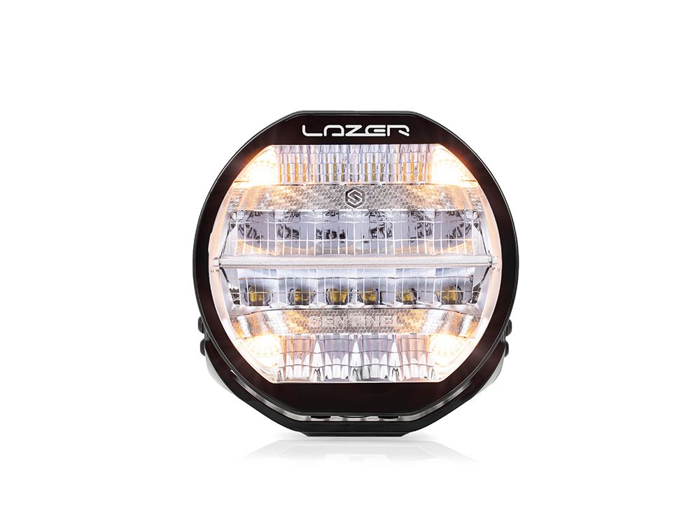 Lazer Sentinel Std LED Extraljus 9″ Chrome