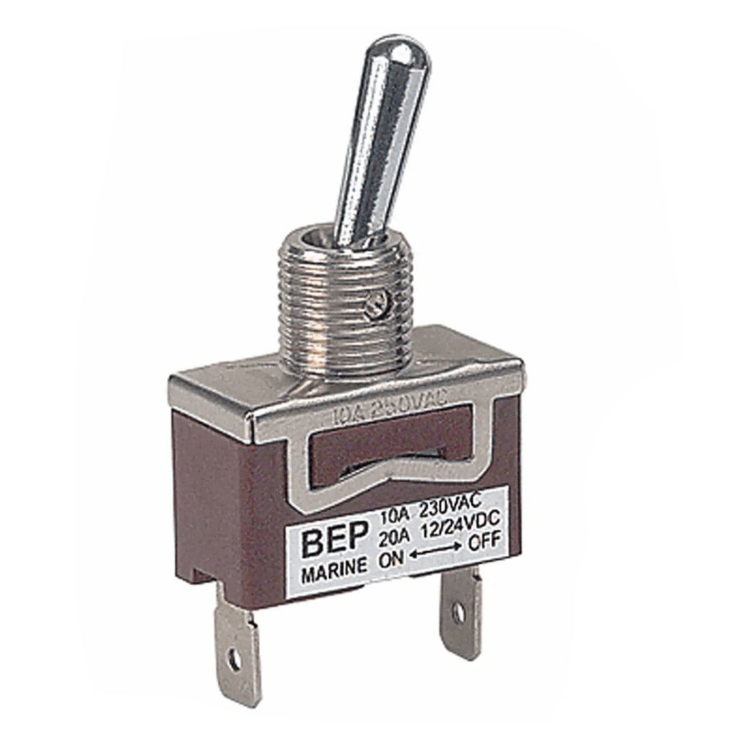 BEP Switch Toggle On-Off-On Single Pole 12V 10A