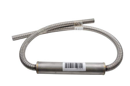 Avgasljuddämpare 24 mm L=1,8 m