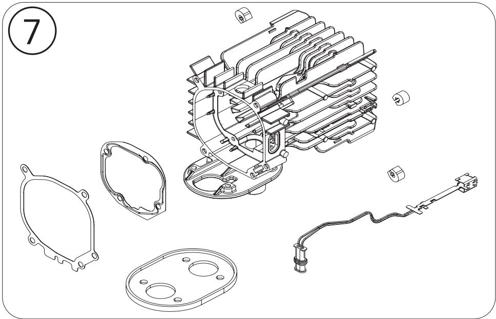 Servicekit växlare2000ST/STC