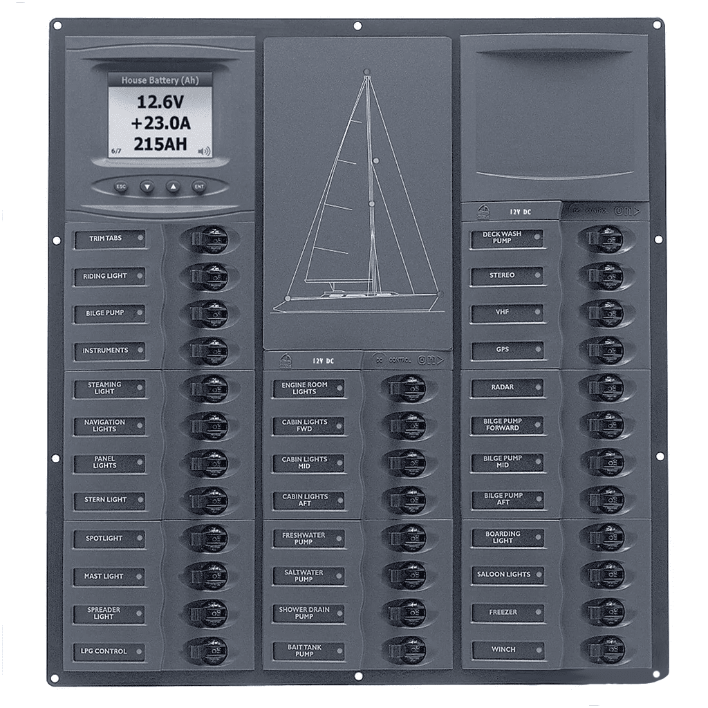 Circuit Breaker Panel Sail Yacht